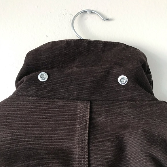 Vintage Carhartt Quilt-Lined Workwear Jacket Brown - Picture 13 of 16